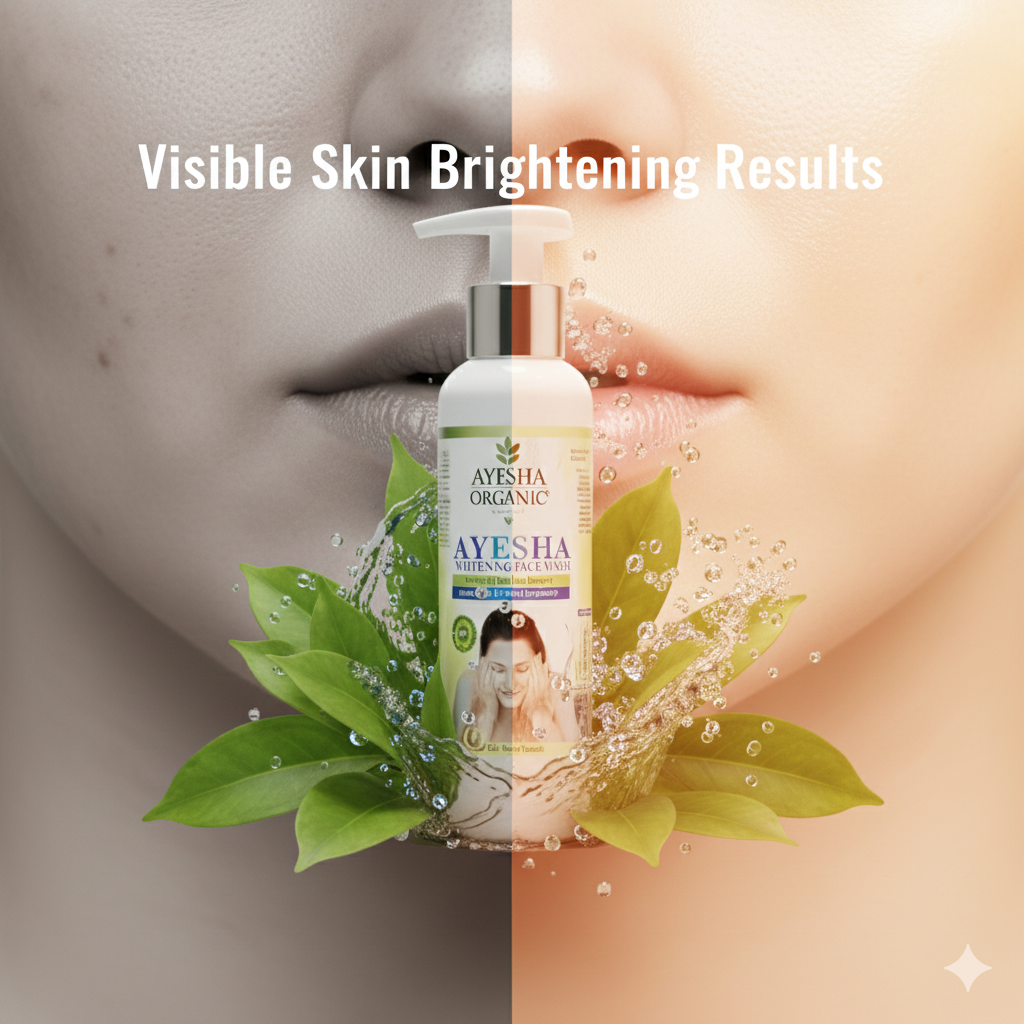 Ayesha Organic Kojic Acid Whitening Face Wash