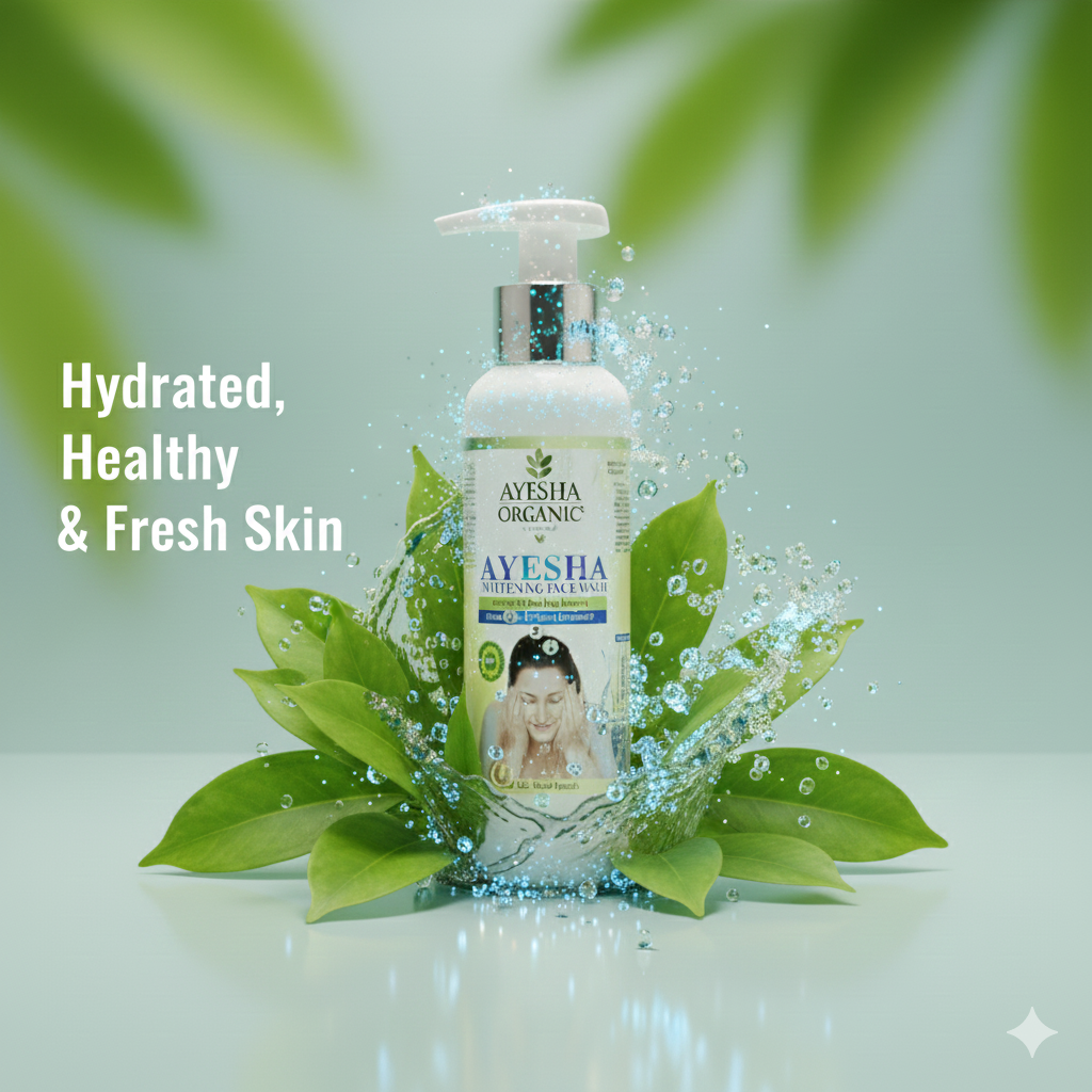 Ayesha Organic Kojic Acid Whitening Face Wash